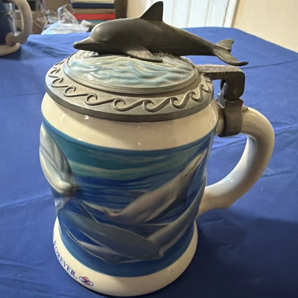 Anheuser-Busch Budweiser Marine Conservation Series‎ Dolphin Stein